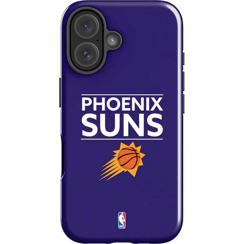 NBA Phoenix Suns Standard - Purple iPhone 16 Plus Impact Case